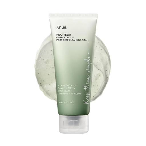 Anua HEARTLEAF QUERCETINOL PORE DEEP CLEANSING FOAM 150 ML