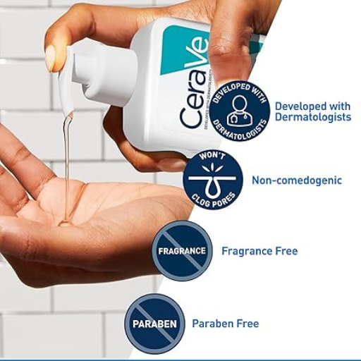 CeraVe Face Wash Acne Treatment Salicylic Acid Cleanser 237 ml