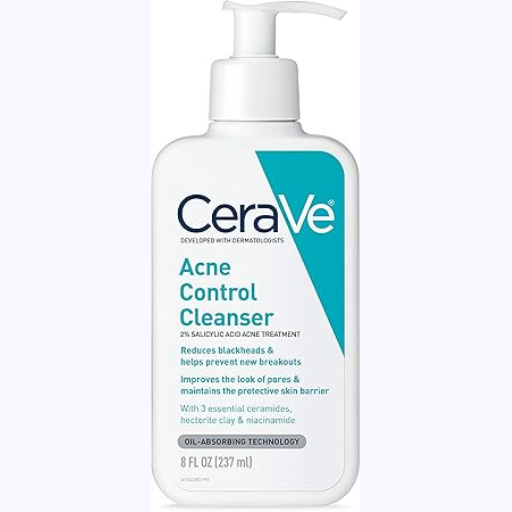 CeraVe Face Wash Acne Treatment Salicylic Acid Cleanser 237 ml
