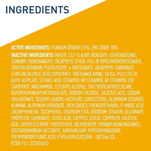CeraVe Hydrating Mineral Sunscreen With Zinc Oxide & Titanium Dioxide 50ml