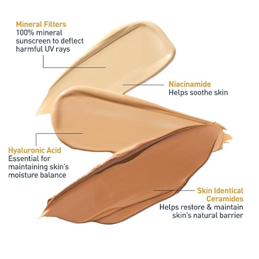 CeraVe Hydrating Mineral Sunscreen With Zinc Oxide & Titanium Dioxide 50ml