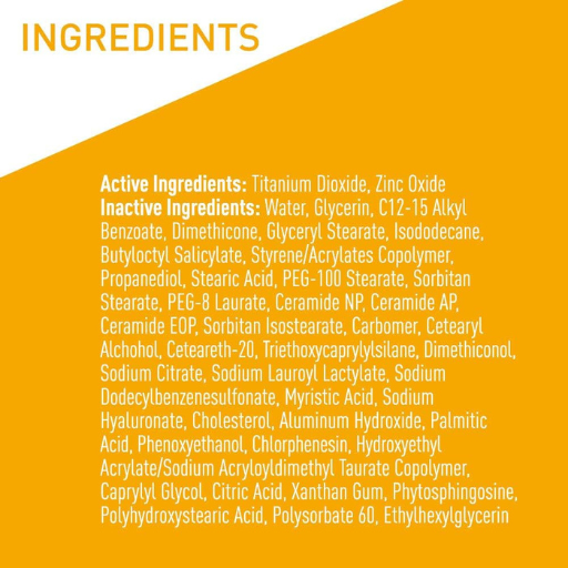 CeraVe 100% Mineral Sunscreen SPF 30 (150ml)