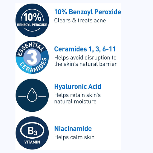 CeraVe Foaming Acne Face and Body Wash 150ml