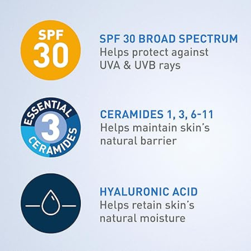 CeraVe Moisturizing Lotion SPF 30 Sunscreen 52ml