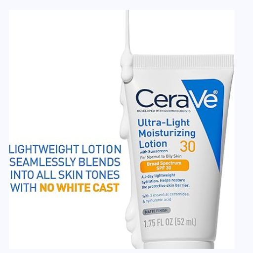 CeraVe Moisturizing Lotion SPF 30 Sunscreen 52ml