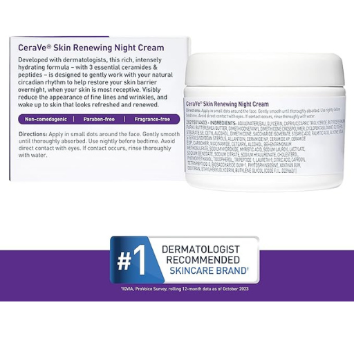 CeraVe Skin Renewing Night Cream 48g