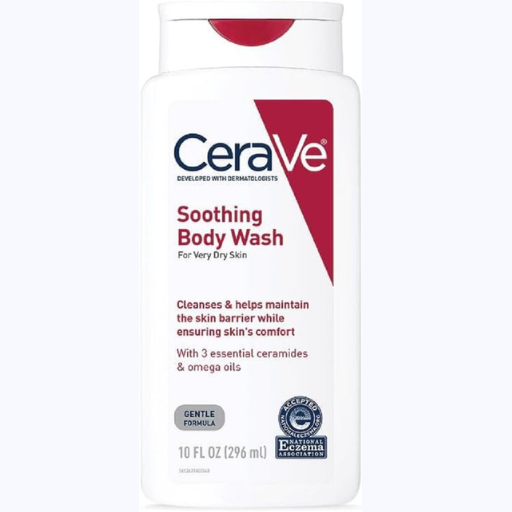 CeraVe Soothing Body Wash for Dry Skin 296 ml