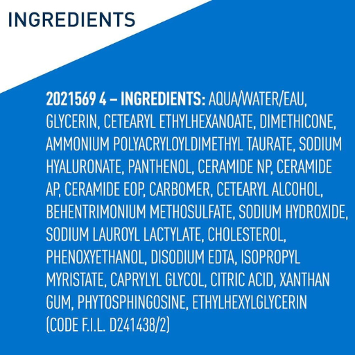 Cerave Hyaluronic Acid Serum for Face with Vitamin B5 and Ceramides 30ml