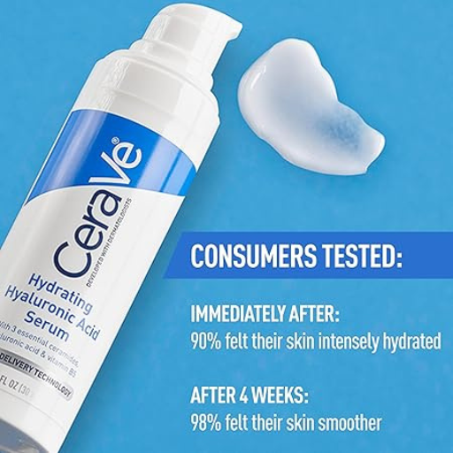 Cerave Hyaluronic Acid Serum for Face with Vitamin B5 and Ceramides 30ml