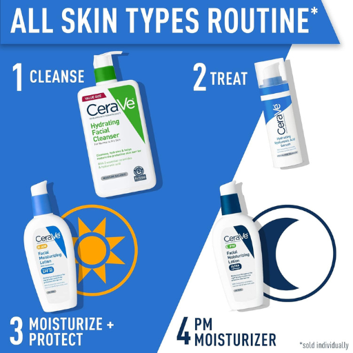 Cerave Pm Facial Moisturizing Lotion, 3 Oz (89ml)