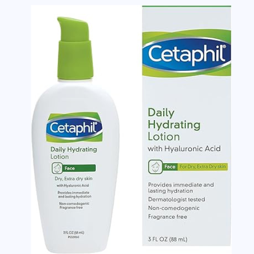 Cetaphil Daily Hydrating Lotion with Hyaluronic Acid, 88 ml