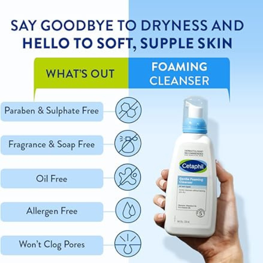 Cetaphil Gentle Foaming Cleanser 236 ml