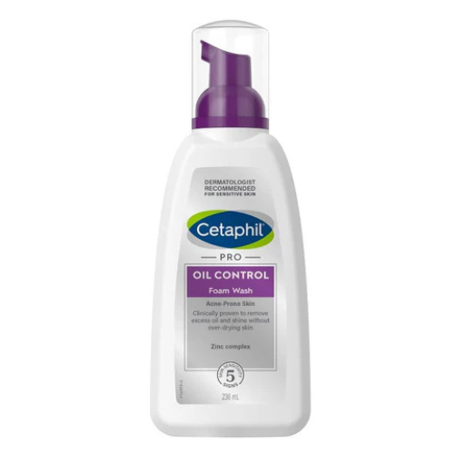 Cetaphil PRO Oil Control Foam Face Wash for Acne & Oily Prone Skin 236ml