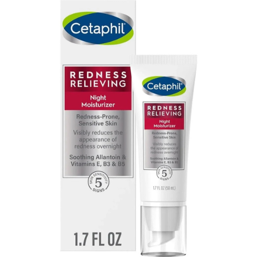 Cetaphil Redness Relieving Night Moisturizer, 50ml