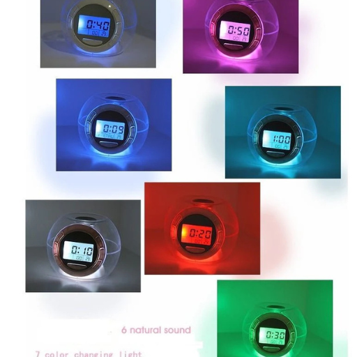 Colorful Natural Sound Alarm Clock