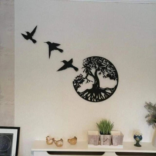 Artistic Iron Wall Decor
