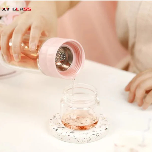 Glass Tea Infuser Bottle