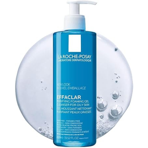La Roche Posay Effaclar Purifying Foaming Gel For Oily Sensitive Skin 400ml