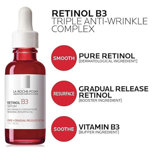 La Roche Posay Roche Posay Retinol 0.3% + Vitamin B3 Serum Anti Ageing 30ml