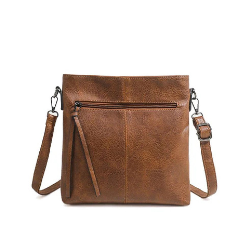 Leather Retro Men's And Women's Handbag