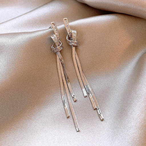 Long Fringe Earrings