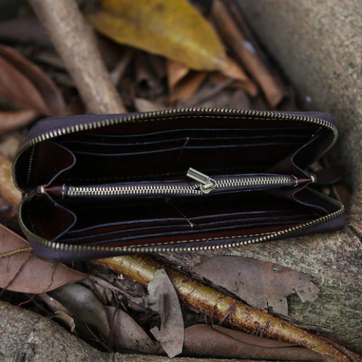 Men's Wallet Vintage Clutch Top Layer Cowhide