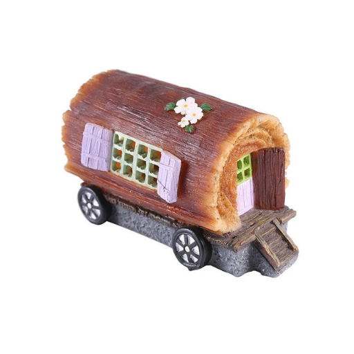 Premium Wooden House Solar Lights for Outdoor Garden Decoration