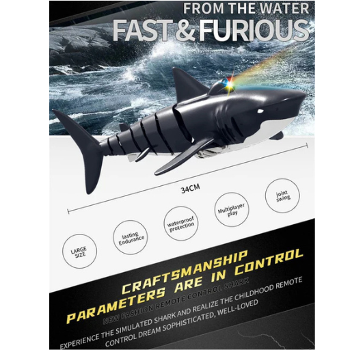 Remote Control Shark Toy