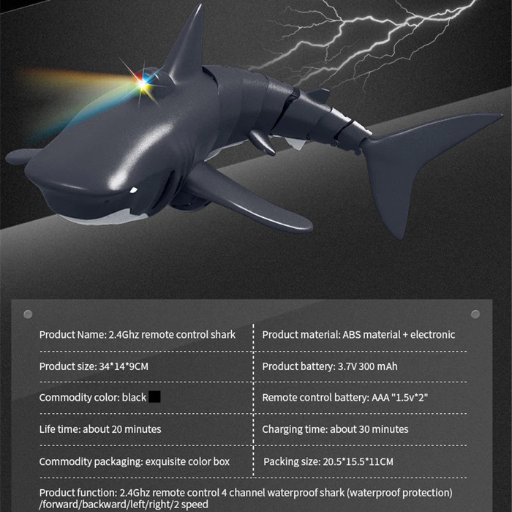 Remote Control Shark Toy