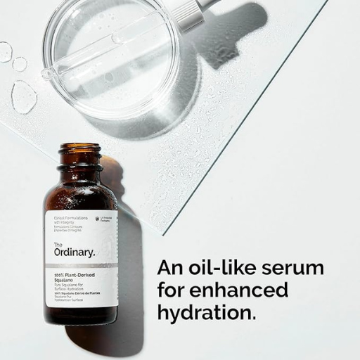 The Ordinary 100% Plant-Derived Squalane Oil, 30ml