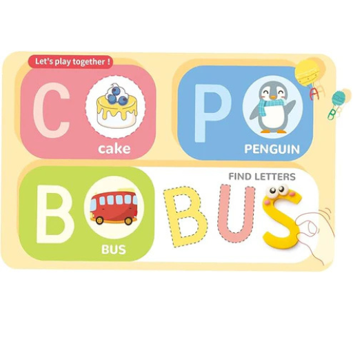 Alphabet Learning Tools Playdough Set