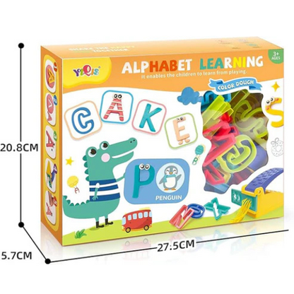 Alphabet Learning Tools Playdough Set