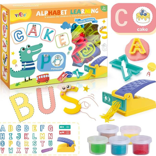 Alphabet Learning Tools Playdough Set