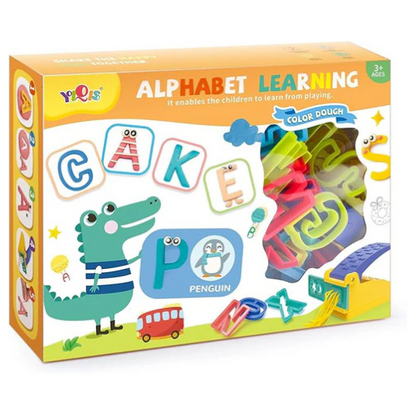 Alphabet Learning Tools Playdough Set