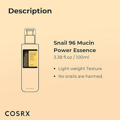 COSRX Advanced Snail 96 Mucin Power Essence (100 ml)