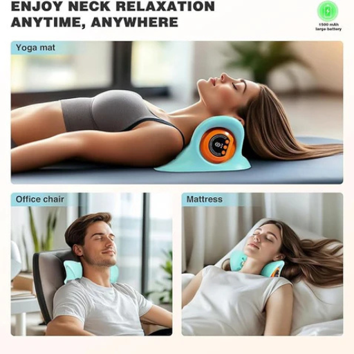 EMS Neck Massager – Instant Relief & Deep Relaxation