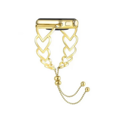 Heart Shaped Bracelet Watch Band