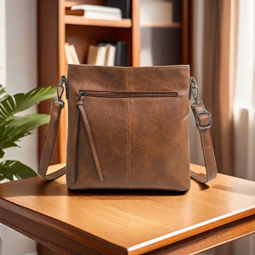 Leather Retro Men's And Women's Handbag