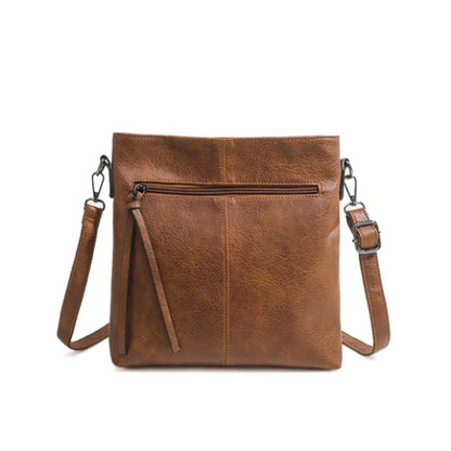 Leather Retro Men's And Women's Handbag