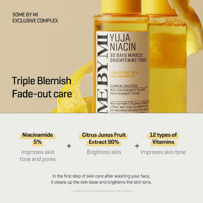 SOME BY MI Yuja Niacin 30 Days Miracle Brightening Toner 150ml